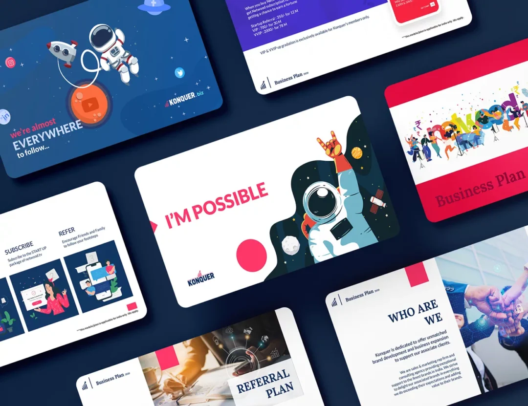 Talent Hunt Pitch Deck Design